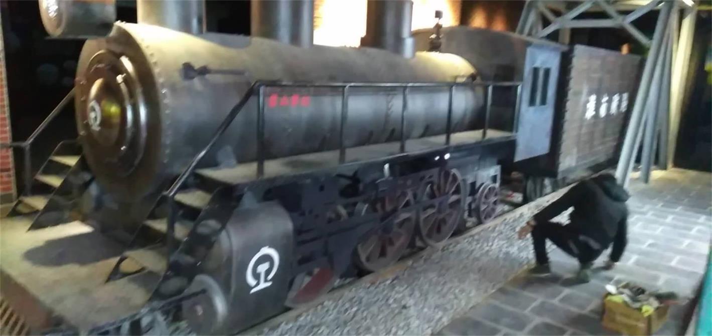 霍林郭勒市蒸汽火车模型